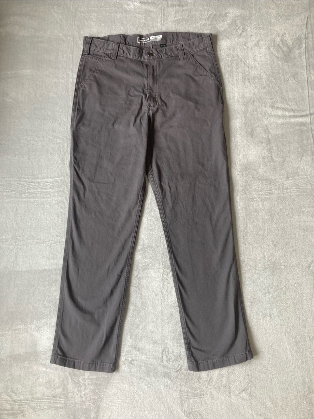 Carhartt pants Mens 36x34 relaxed fit gray